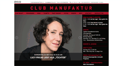 Desktop Screenshot of club-manufaktur.de
